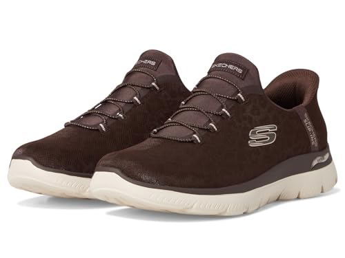Image of Skechers Women's Arch-Fit Summits Lux Leopard