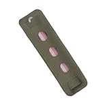 TOPTACPRO Tactical Glow Stick Pouch Chemlight Pen Holder Flashlight Battery Organizer Hook Glow Sticks Panel V2 500D Nylon (Ranger Green)