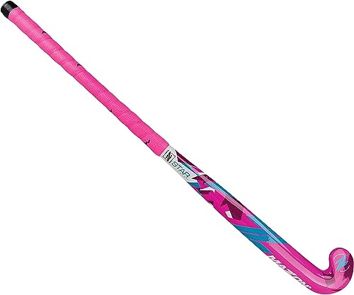 Mazon Star Field Hockey Stick (Pink, 35 Inches)