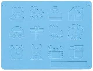 銀鳥産業 ギンポー 押し型付ねんど板 水色 NB-PUB