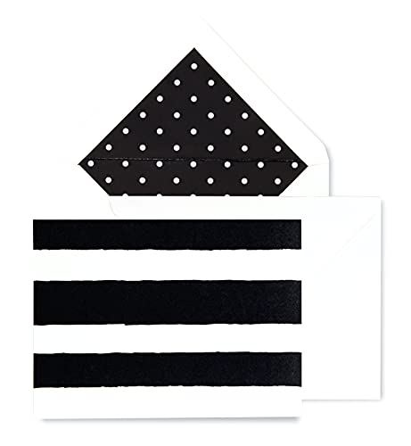 Kate Spade New York Blank Greeting Cards, All Occasion, Stationery Set With 10 Cards And Envelopes, Sarah Stripe #TOP20