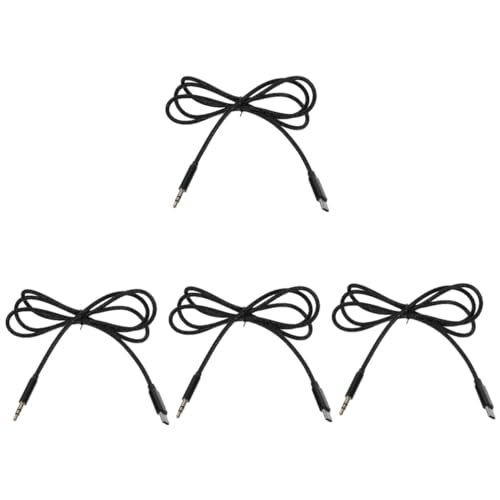 Cable de audio Type-c para altavoces y coche ULTECHNOVO de 4 piezas con diseño elegante