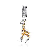 Animal Charm Color Crystal 925 Sterling Silver Charms Butterfly Charm for Pandora Bracelet Women Diy