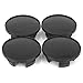 55mm(2.16in)/44mm(1.73in) Wheel Center Hub Caps Black Base for #3631 1171069 Cooper 2002-2012 Countryman 2011-2012 Germany Wheel Rims