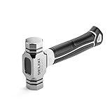 DELIXI Sledge Hammer 20oz with Fiberglass Handle 7-1/2' Shock Absorbing Small Hammer