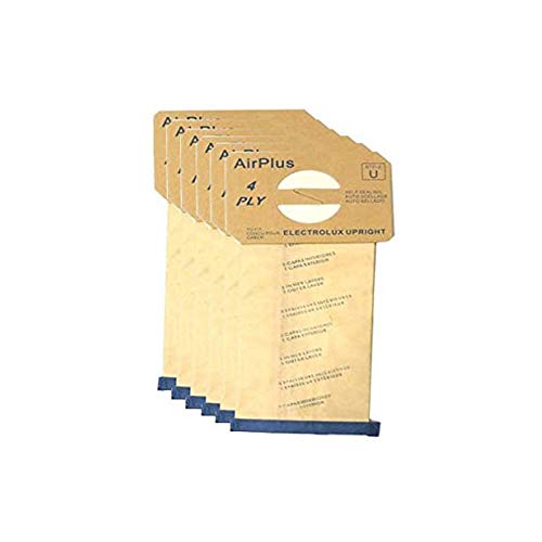 EnviroCare Replacement Micro Filtration Vacuum Bags for Electrolux Upright Style U and ProTeam Prolux, ProCare, ProForce Uprights 24 Bags