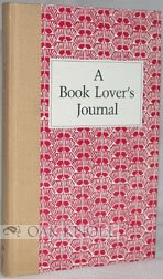 BOOK LOVER'S JOURNAL A .