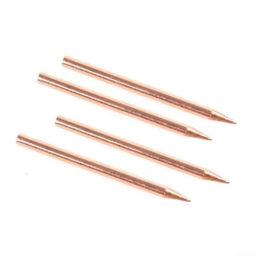 4PCS Spot Welder Electrode Tips With 50mm Length For Handheld