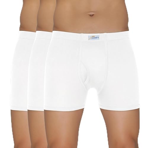 Image of Amul Comfy Men's Trunk Underwear | Soft Outer Elastic | Soft Waistband | Breathable Comfortable Innerwear | Pack of 10 | Color May Vary