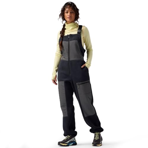 Backcountry Wander Pile-Fleece Overall - Womens Black S