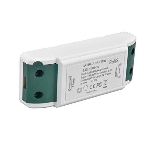Atyhao LED�d��LED�h���C�o�[�A�|�[�^�u���y�ʒZ���ی�ABS�f�ށA24W�Q���L�b�`���I�t�B�X�p