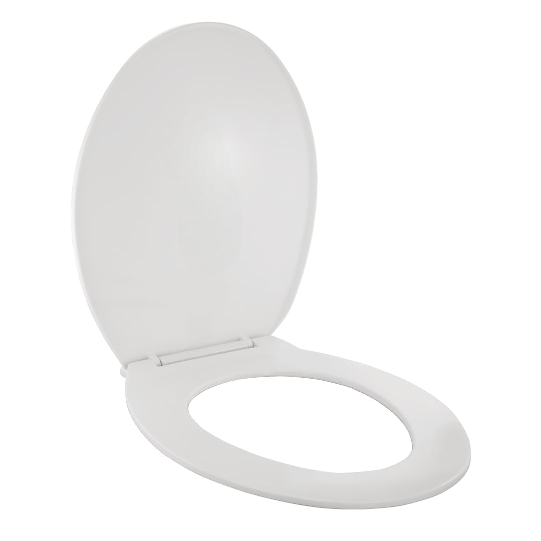 toilet seat cover | oval-shaped germ-free pp toilet seat cover for bathroom commode cover (44 x 36 cm)