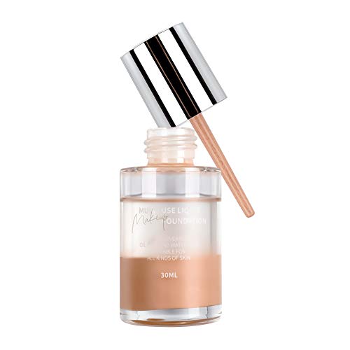 BEPHOLAN Coverage Foundation Makeup,DD Double Layer foundation,Skin Protect and Coverage