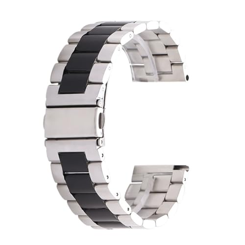 XeXX`[voh jZbNX pvXgbv vANZT[(Silver-black,20mm)