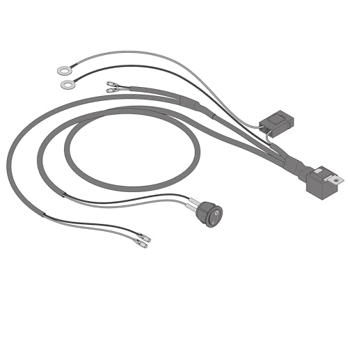 OSRAM Wire Harness AX 2LS, Kabelbaum für KFZ Lichtleisten, Lichtleisten-Kabelbaumkit, Kabellsatz zur Installation von Zwei Lichtquellen, Adapter für KFZ Scheinwerfer LEDDL Acc 102