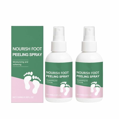 Spray Exfoliante Para Pies, Mascarilla Hidratante InstantáNea Natural, Exfolia Suavemente La Piel áSpera Y Seca (2)
