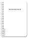 BookFactory Password Journal / Password Organizer / Password Book / Password Keeper, 120 Pages - 5" x 7", Durable Thick Translucent Cover, Wire-O Binding (JOU-120-57CW-A-(Password))