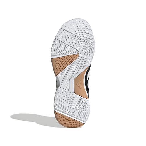 adidas Kobiety Ligra 8 Womens Indoor Shoes, Core Black/Cloud White/Cloud White, 41 1/3 EU