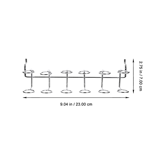 DOITOOL 20 peças de alicates de anel de pegboard preto e garagem, seis racks, chave de madeira multi