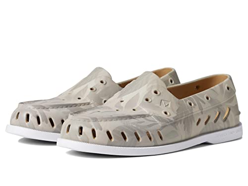 Image of Sperry Men's Authentic Original Float Boat Shoe, Khaki Multi, 14 Medium
