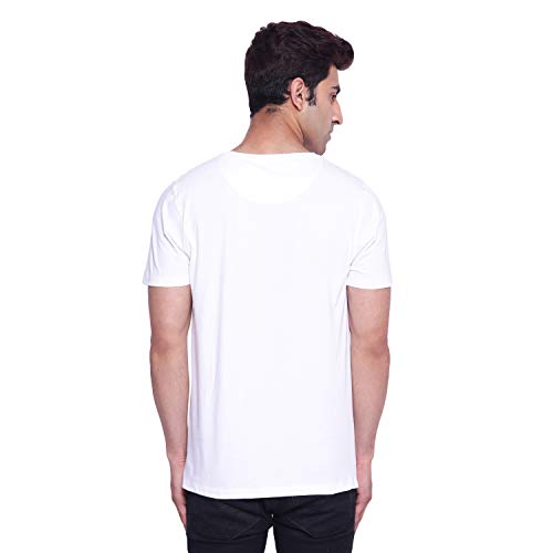 Image of Men's Regular Fit Round Neck Short Sleeves Knitted T-Shirt