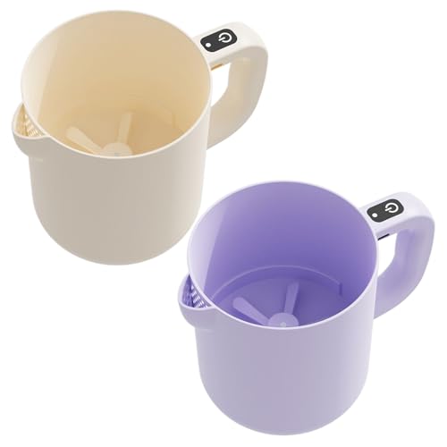 Rice Washer, huevo Beater, Electric Blender, recargable filtro Bowl, herramienta de mezcla portátil, cocina cocina uso de grano, 7 x 13,39