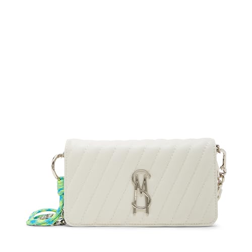 Steve Madden Paulie Mini Wallet On A Chain, Chalk