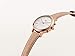 Fossil Women Neely Stainless Steel and Leather Hybrid Smartwatch, Color: Rose Gold-Tone, Beige (Model: FTW5007)