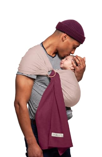 Love Radius La Petite Écharpe Sans Nœud - Sling (Figue, Latte)