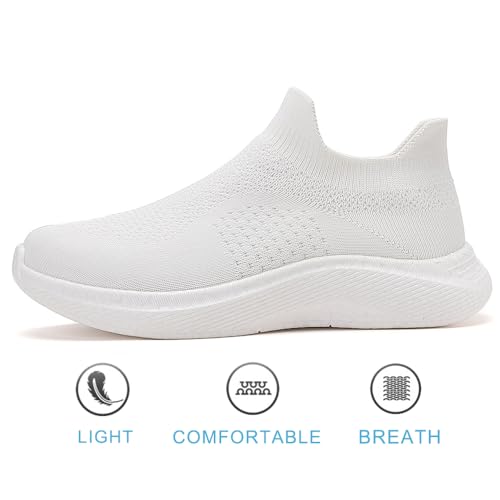 Image of RUIDENG Loafers for Women Comfortable | Women's Walking Shoes Everyday Working | 2 Inch Rocker Bottom