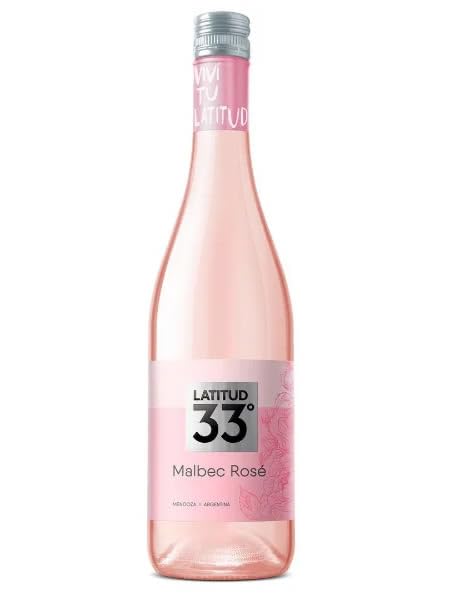 VINHO LATITUD 33 MALBEC ROSE 750ML
