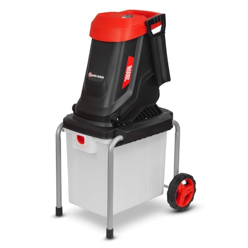 Broyeur de végétaux électrique 2800W avec bac récupérateur 50L