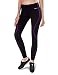 Baleaf Women's Thermal Fleece Running Cycling Tights Black Purple Size M