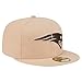 New Era Men's Tan New England Patriots Candied Pecan 59FIFTY Fitted Hat