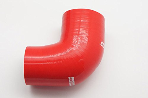 Autobahn88 Automotive Silicone Hose Coupler, 90-Deg Elbow Reducer Coupler, ID= 1.5