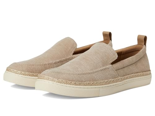 Steve Madden Men's ABIZA Loafer, Sand Fabric, 10.5