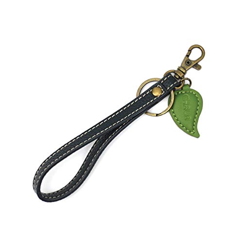 Image of CHALA RFID Cute-C Credit Card Holder Wallet Wristlet - Women Faux Leather Cute-C with Strap