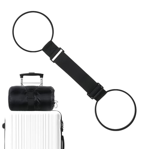 Luggage Straps, Bag Bungee, Bold Elastic Wrap Belts, Travel Essentials Luggage Accessories, Travel Belt for Add a Bag, Attaching Extra Bags to Suitcase Handle, Handbag, Backpack