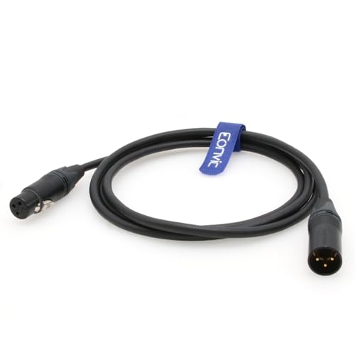 Cable XLR de 3 pines para alimentación de cámaras de 24V CC y 1,8m 2