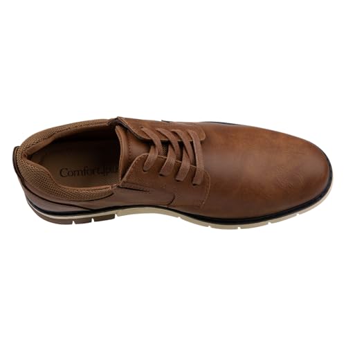 Comfort Plus by Predictions Mens Fortis Plain Toe Oxford Sneaker by Payless3