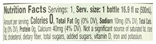 Image of Whole Foods Market, Organic Italian Lime Sparkling Mineral Water 6 Pack, 16.9 Fl Oz