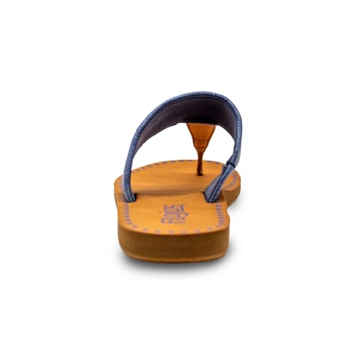 Image of Flojos Grace Women's Hooded Thong Sandal, Tan Artisan