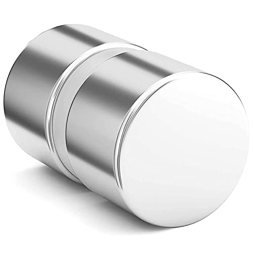 Realth Neodymium Disc Magnets Dia 25mm*17mm Thick Heavy Duty Magnets Round Permanent Magnet for Fridge Curtain Whiteboard Science Project Craft 2 Pack(MC2517)
