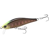 LUCKY CRAFT Pointer 50S, Sinking, Trout Fishing Lure, Jerkbait, Silent, Freshwater Fishing Gear, River Fishing Accessories, Lake Fishing Tackle, Rainbow (873 Winter Stream Perch)