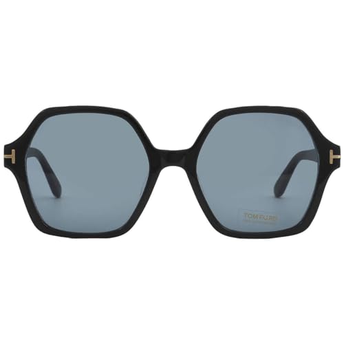 Tom Ford Sunglasses FT 1032 -F Romy Asian fit 01A Shiny Black/Smoke