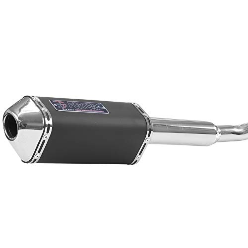 Escapamento Esportivo Honda Titan/Today/CG 125 Todas Até 99 Mini Tri Preto Fortuna