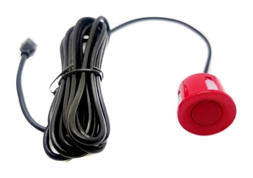 Système De Radar De Recul pour Kit De 22 Mm Capteur Stationnement Alerte Sonore Recul Radar Arrière(Rouge)