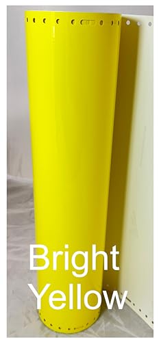 Image of Reflective Concepts 4x4 Emblem Overlay Decal Sticker -Fits: 2019-2026 Ram, NOT for Classic - (Color: Bright Yellow)