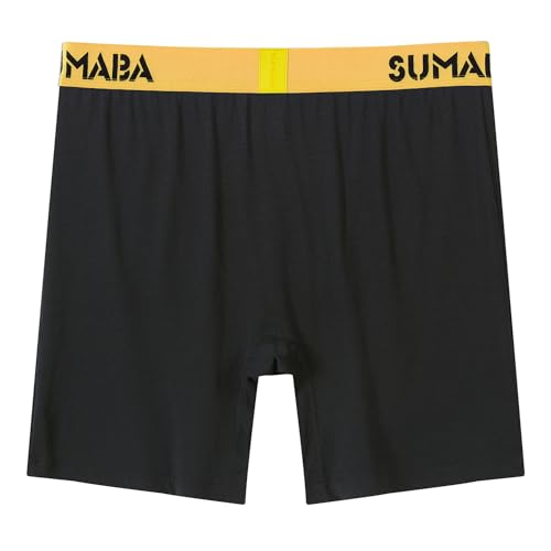 Long Leg Men Underwear Boxer Briefs Fly with Pouch No Ride Up Underpants for Men4