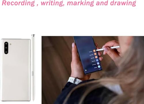 Galaxy Note 10 S Pen lápiz capacitivo de repuesto para Samsung Note 10 + blanco 6